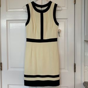 NWT Milly black/ivory dress